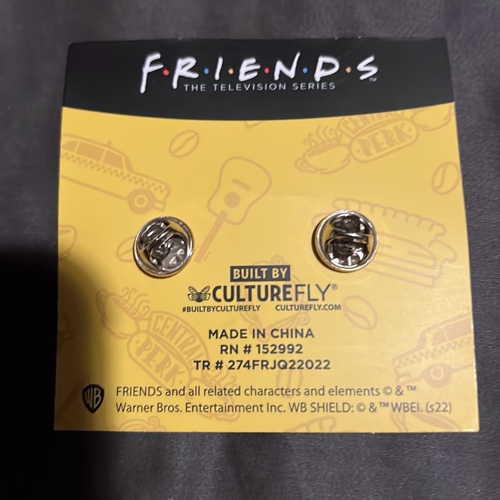 Friends Rainbow Pin - Picture 2 of 2